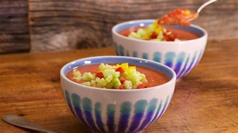 curtis stone s chilled gazpacho rachael ray show