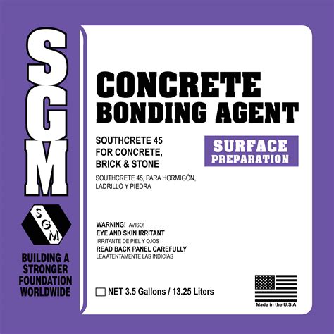 southcrete  concrete bonding agent sc sgm