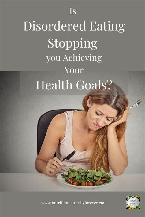 Is Disordered Eating Stopping You Achieving Your Health Goals
