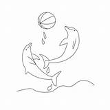 Coloring Pages Dauphin Coloriage Google Dolphin sketch template