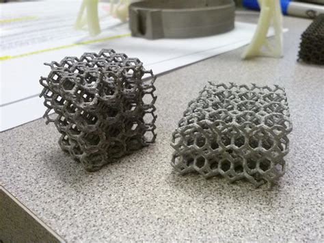 printed aluminum lattice cube weighs   holds   lbs kg