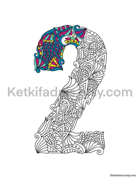number  coloring page   digital  etsy coloring pages halloween coloring