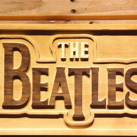 beatles wood sign neon sign led sign shop whats  sign