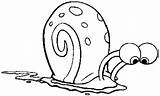 Snail Pages Coloring Colouring Clipart Gary sketch template