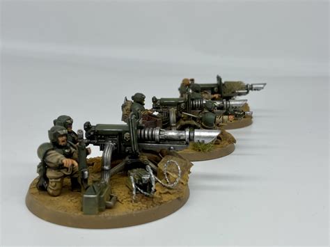 lascannon heavy weapon teams completed