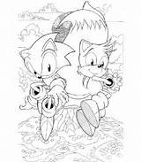 Sonic Coloring Pages Kids Fun sketch template