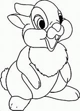 Thumper Bambi Bunny Getdrawings sketch template