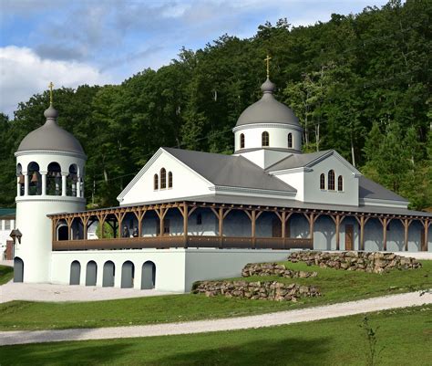beautiful church  holy cross monastery  west virginia orthodox arts journal
