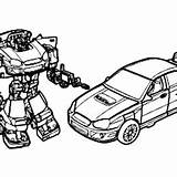 Transformers Coloring Ironhide Autobots sketch template