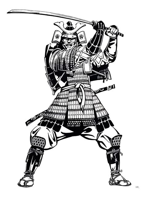 japanese warrior drawing    clipartmag