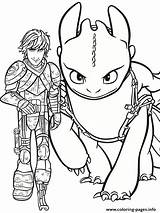 Toothless Hiccup Dragons sketch template