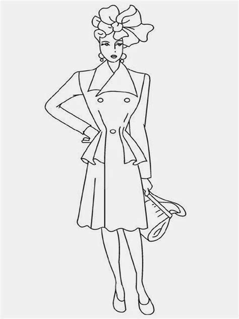 model coloring pages realistic coloring pages
