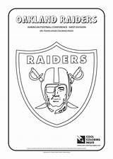 Coloring Nfl Pages Football Logos Raiders Teams Cool Logo Oakland American Sports Printable Kids Baseball Team Color Print Player Clubs sketch template