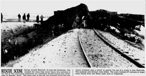 big bend railroad history wreck  np takes  lives
