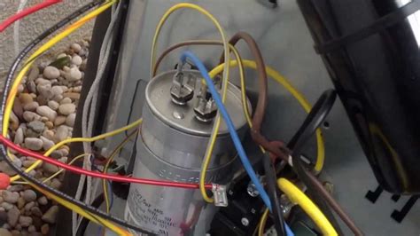 hvac capacitor wiring colors