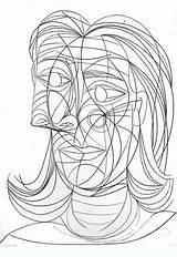 Picasso Pablo Disegno Musicians Misti Ausmalen Colouring Arte sketch template