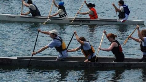 concrete canoes  dead weight prove racers cbc news