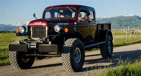 dodge power wagon restomod    upper crust