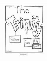 Trinity Holy Booklet Kids Religion Coloring Catholic Worksheet School Activities Bible Pages God Worksheets Teacherspayteachers Children Ecdn Spirit Activitys Visit sketch template