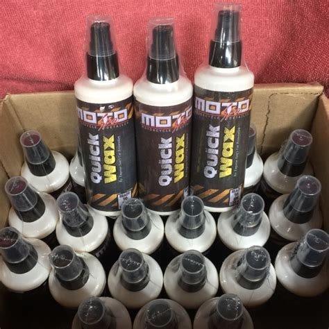 moto spa quick wax  trim detailer motor  car polishwax