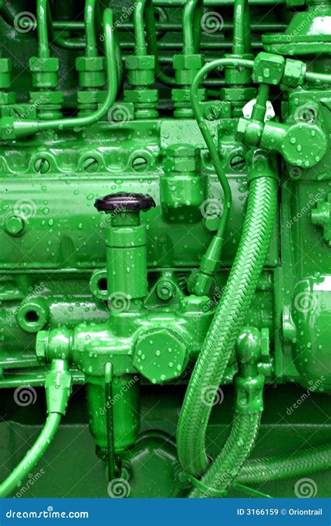 tractor engine stock image image  agriculture engine