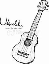 Ukulele Drawing Coloring Sketch Guitar Ukelele Drawings Vector Simple Illustrations Stock Acoustic Clip Hawaii Music Instruments Pages Education Getcolorings  sketch template
