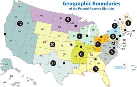 federal reserve regions  mapporn