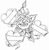 Coloring Pages Roses Skull Getcolorings Ro sketch template