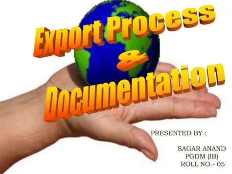 export procedures  documents