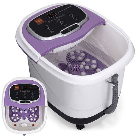 choice products portable heated shiatsu foot bath massage spa