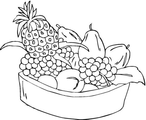 fruits coloring pages  kids printable fruit coloring pages
