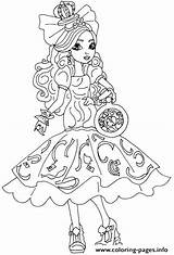 Ever Coloring After High Pages Wonderland Madeline Way Apple Printable Too Queen Color Hatter Dragon Cerise Hood Raven Games Getdrawings sketch template
