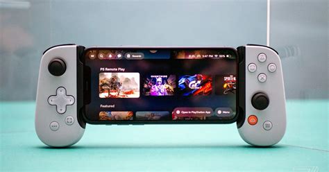 official playstation friendly iphone controller   backbone   verge