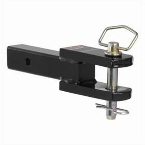 curt  clevis pin hitch ball mount fits   receiver  lbs   hole walmart