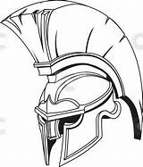 Coloring Helmet Spartan Pages Getdrawings sketch template