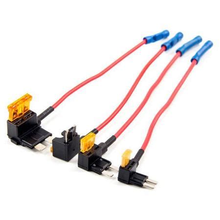 viofo circuit fuse tap atc ats micro mini adapter holder  pack pcs circuit fuse tap