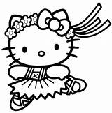 Kitty Pages Hello Coloring Princess Getcolorings sketch template
