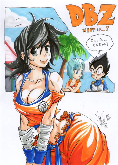 What If My Hero Was A Girl Goku On Behance