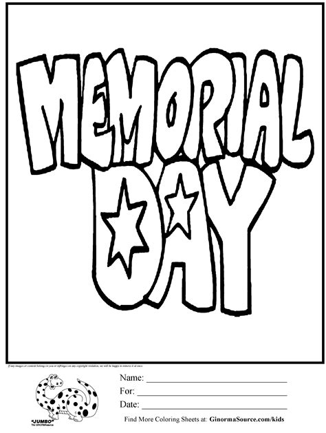 memorial day coloring pages printable  getcolorings   hot