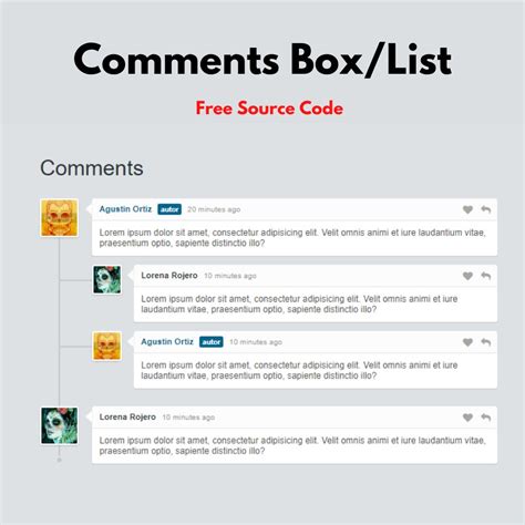 html  css tips creating engaging ui comments section