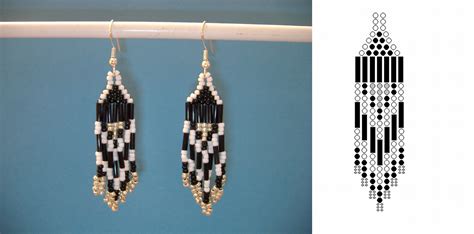 diy seed bead earring patterns guide patterns