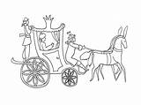 Carriage Horse Coloring Pages Buggy Getcolorings Printable Color Getdrawings sketch template