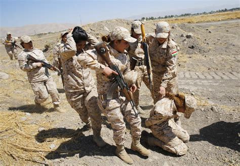 women fighting isis on the front lines women of