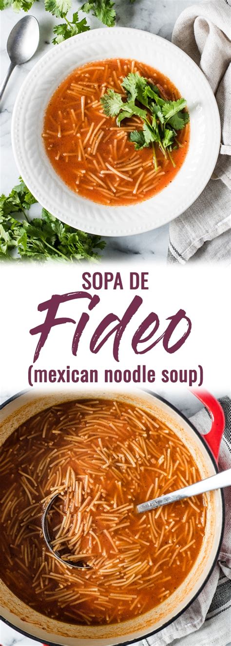 sopa de fideo isabel eats {easy mexican recipes}