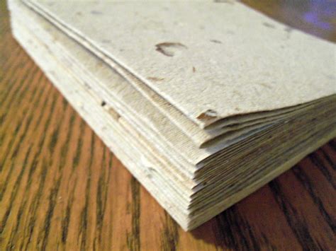 blank recycled handmade paper cards  sizes  colors