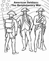 Coloring Revolutionary War American Independence July States United 4th Drawing Flag Soldier Getdrawings Color sketch template