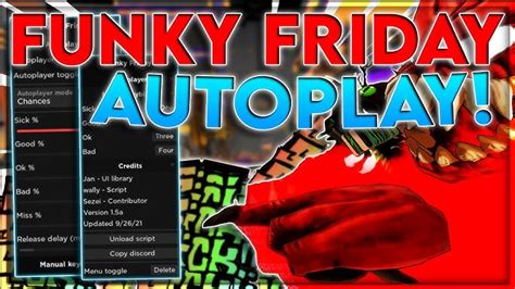 updated roblox funky friday script gui hack auto player unlimited