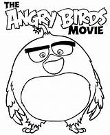 Coloring Bomb Angry Birds Bird Print sketch template