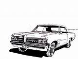 Gto Coloring Pontiac Pages 1964 Car 1969 Choose Board sketch template