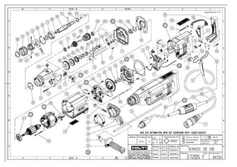 hilti core drill parts diagram reviewmotorsco